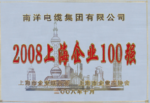 Shanghai Top 100 Enterprises